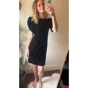 vintage Lanz velvet dress